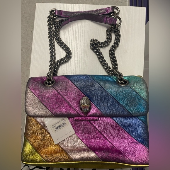 Kurt Geiger Handbags - Kurt Geiger Rainbow Metallic Shoulder Bag